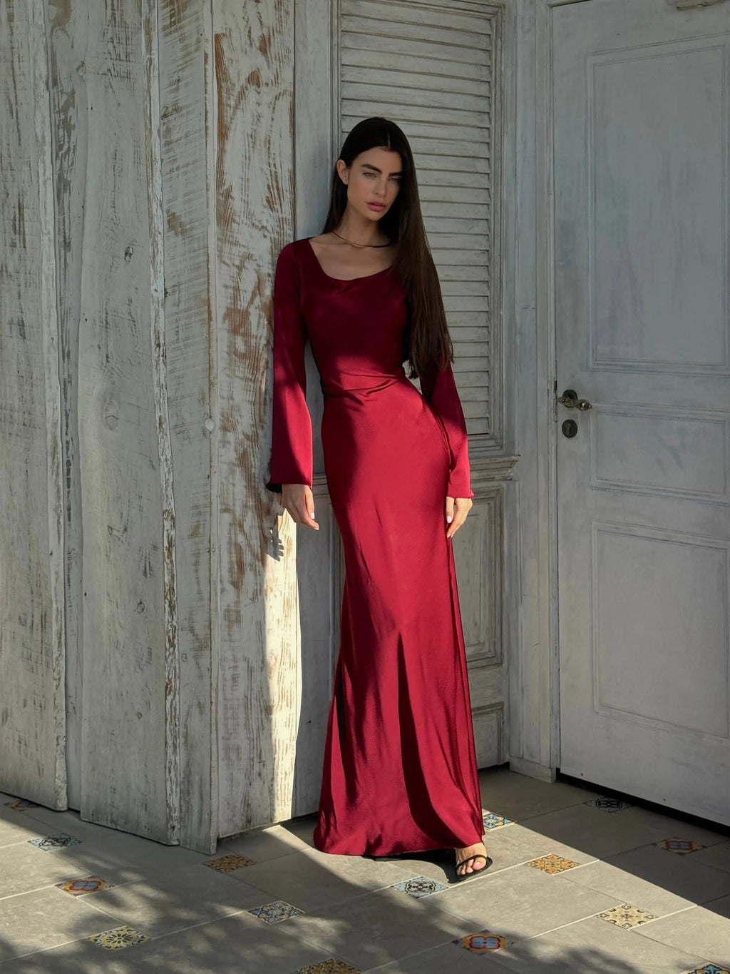 Vestido Largo · Marfil