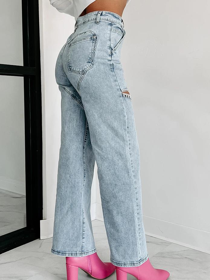 Liana | Jeans con Strass