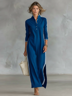 Vestido Camisero · Negro