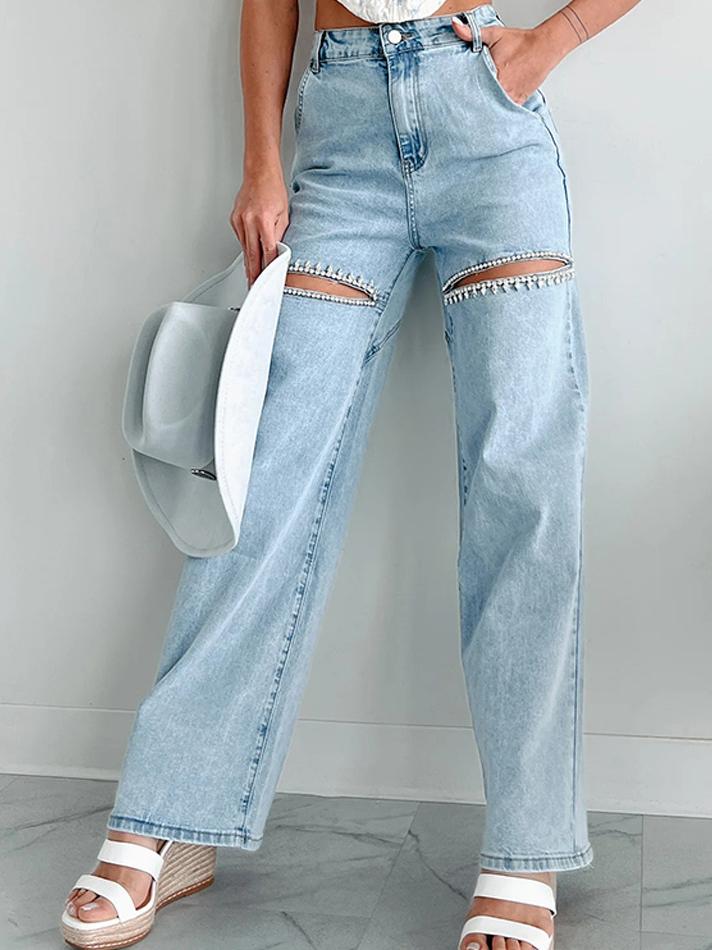 Liana | Jeans con Strass