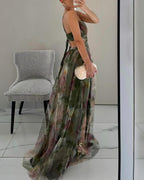 Giselle | Ravissante Vestido longue à imprimé floral