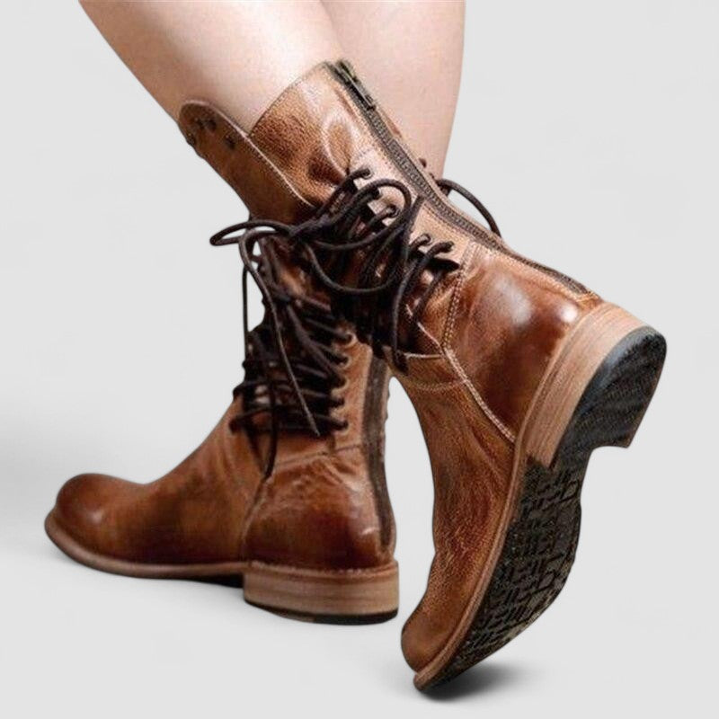 Rachel | Botines vintage à lacets