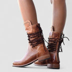 Rachel | Botines vintage à lacets