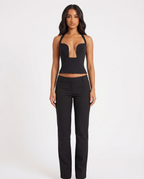 Adele | Top Halter Estructurado