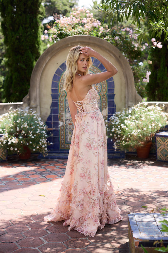 Vestido Largo · Floral