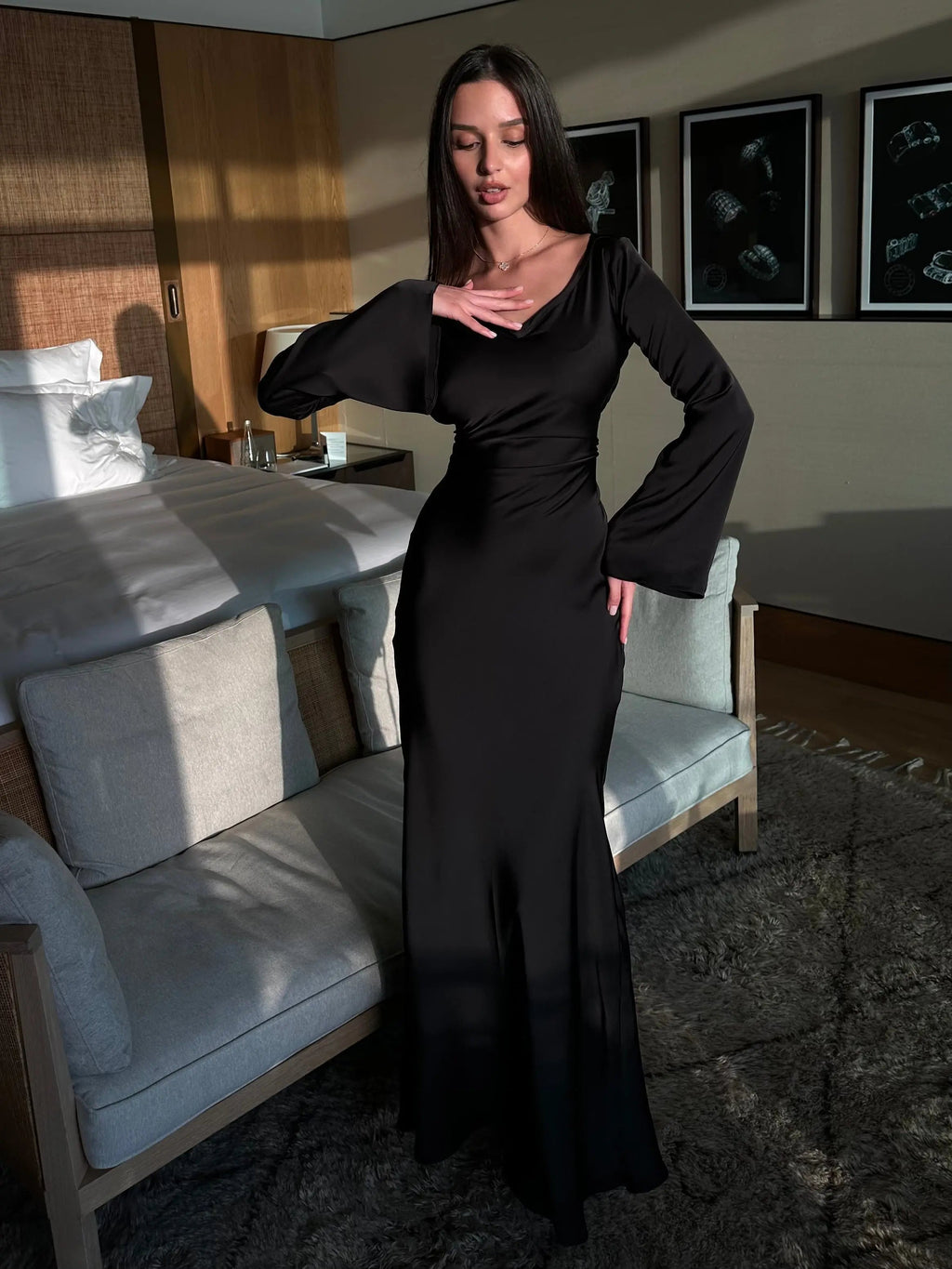 Vestido Largo · Marfil