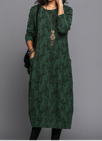 Vestido Midi · Verde