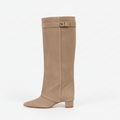 Evelina | Bota Alta con Hebilla