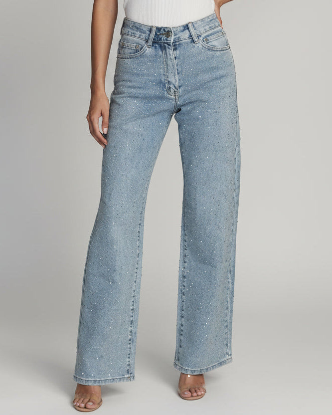 Mara | Jeans con Pedrería