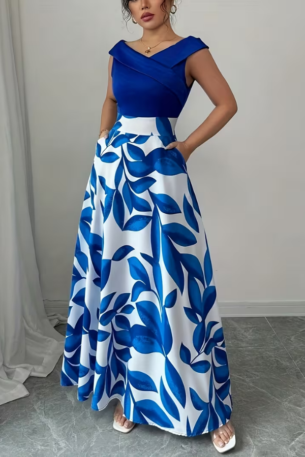 Vestido Largo · Floral
