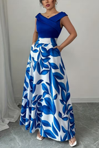 Vestido Largo · Floral