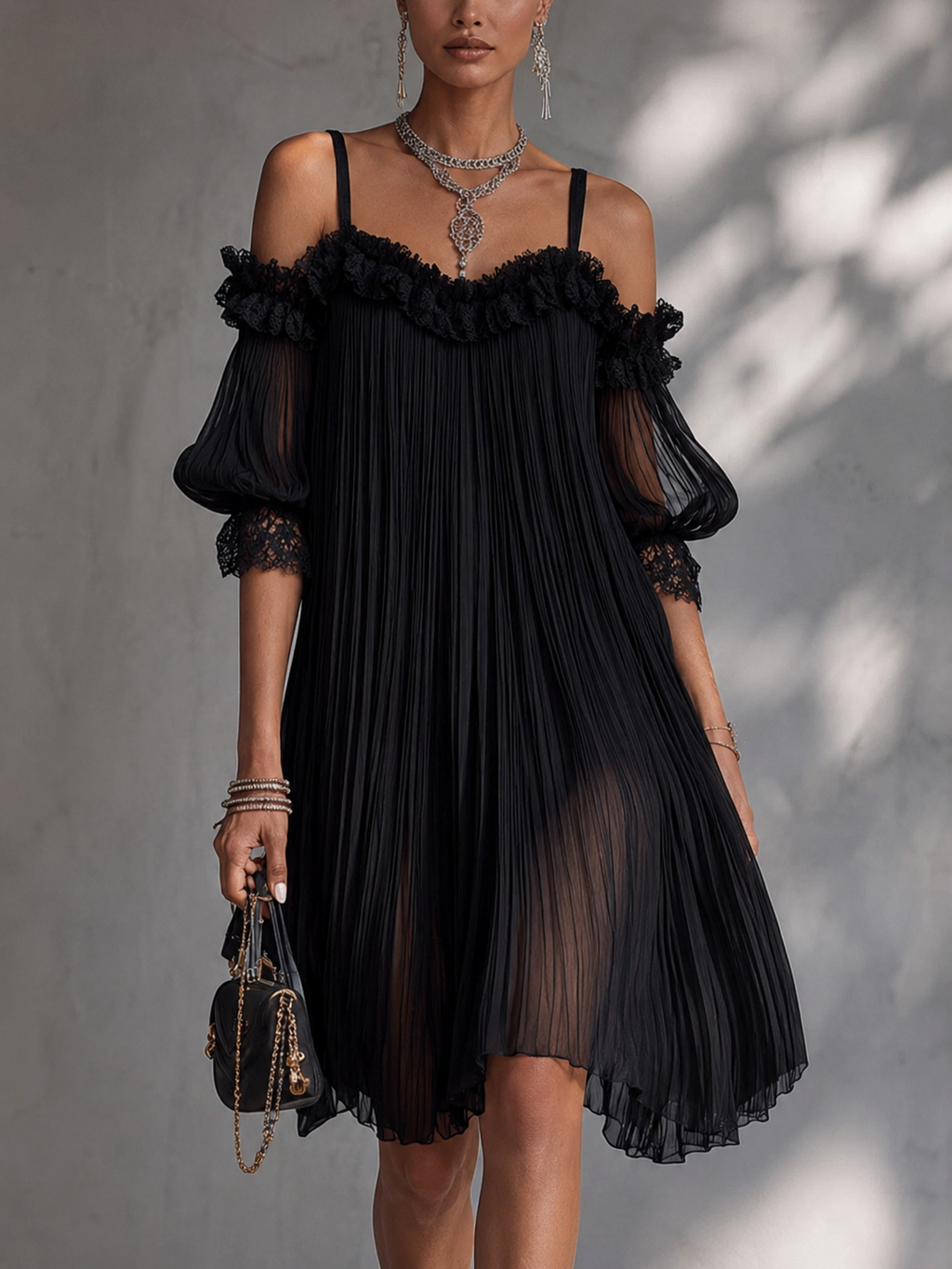Vittoria | Minivestido de Muselina