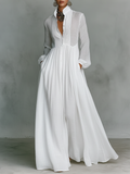 Vestido Camisero · Blanco