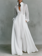 Vestido Camisero · Blanco