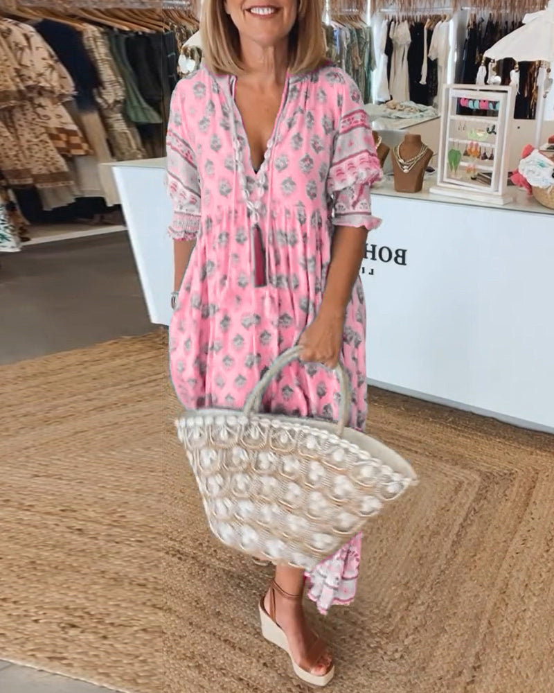 Vestido Largo · Boho