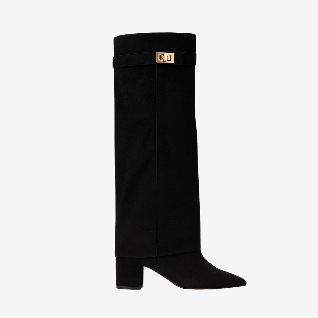 Evelina | Bota Alta con Hebilla