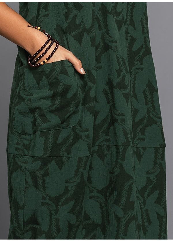 Vestido Midi · Verde