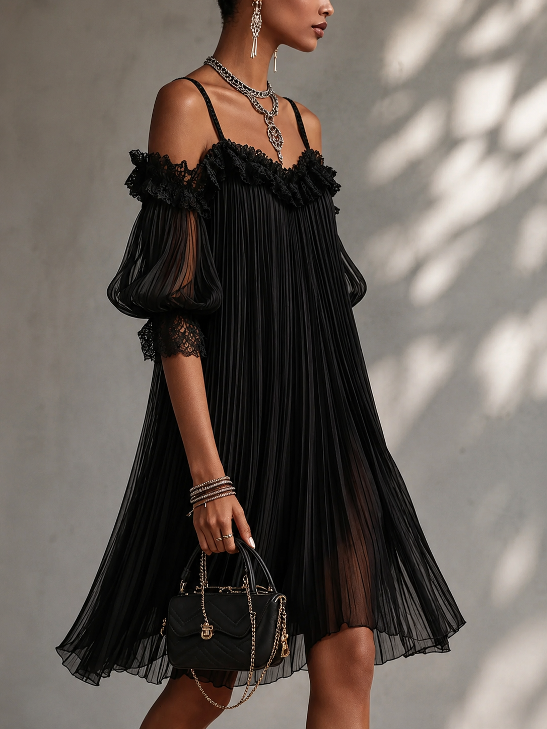 Vittoria | Minivestido de Muselina