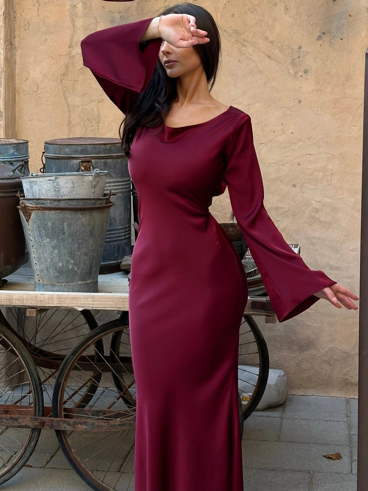 Vestido Largo · Marfil