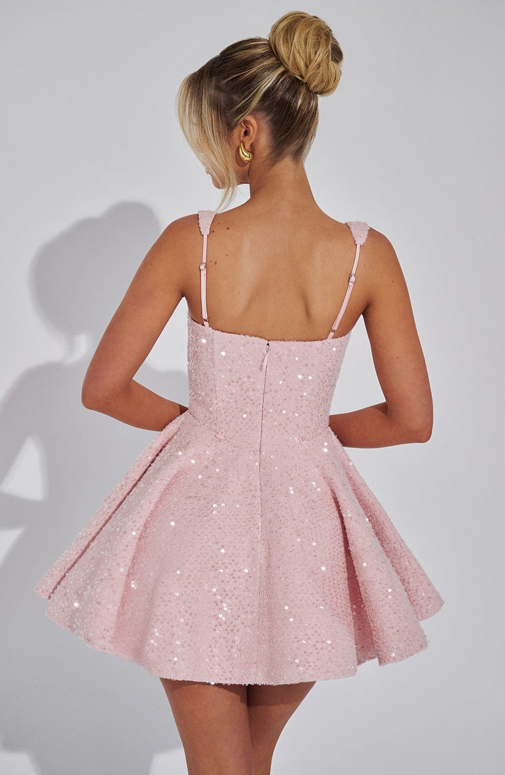 Vestido · Rojo Lentejuelas