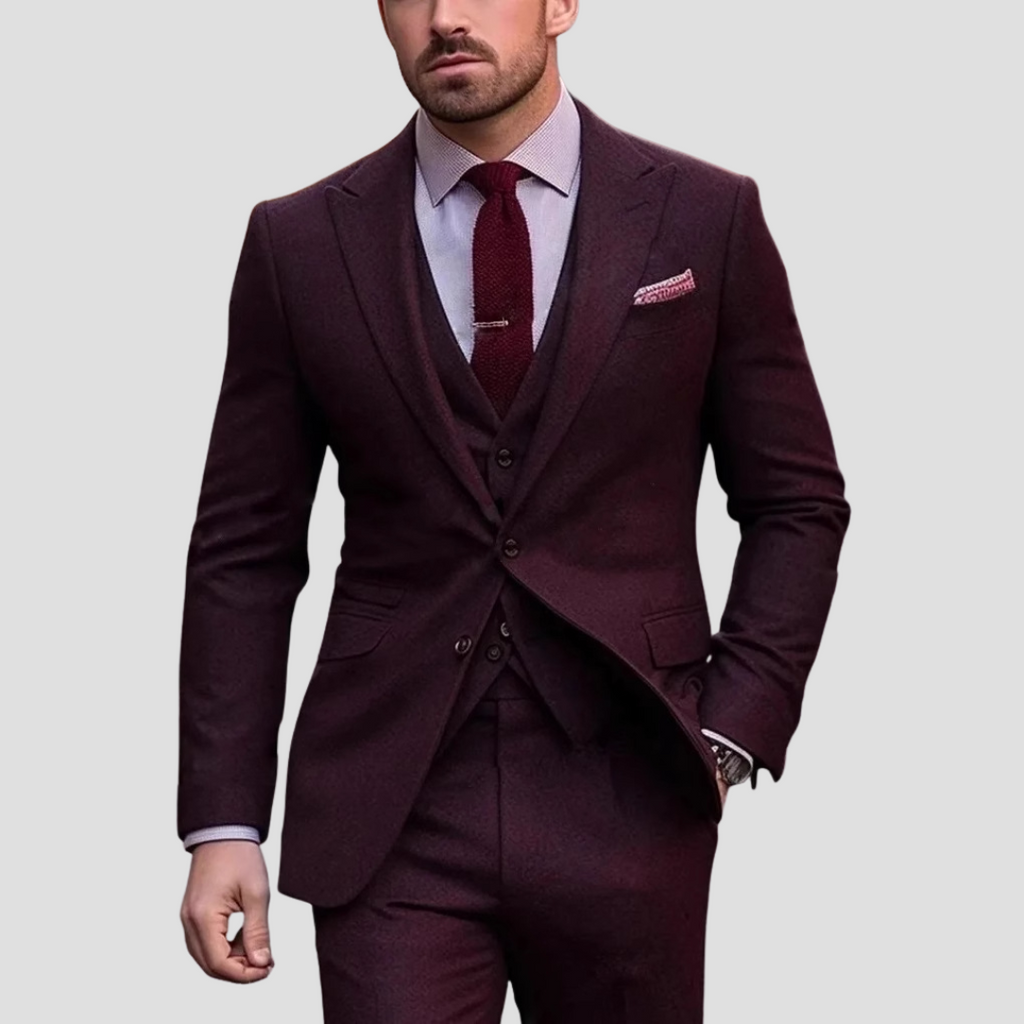 Traje de Tres Piezas · Slim Fit