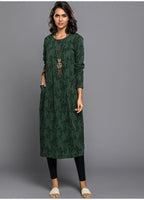 Vestido Midi · Verde
