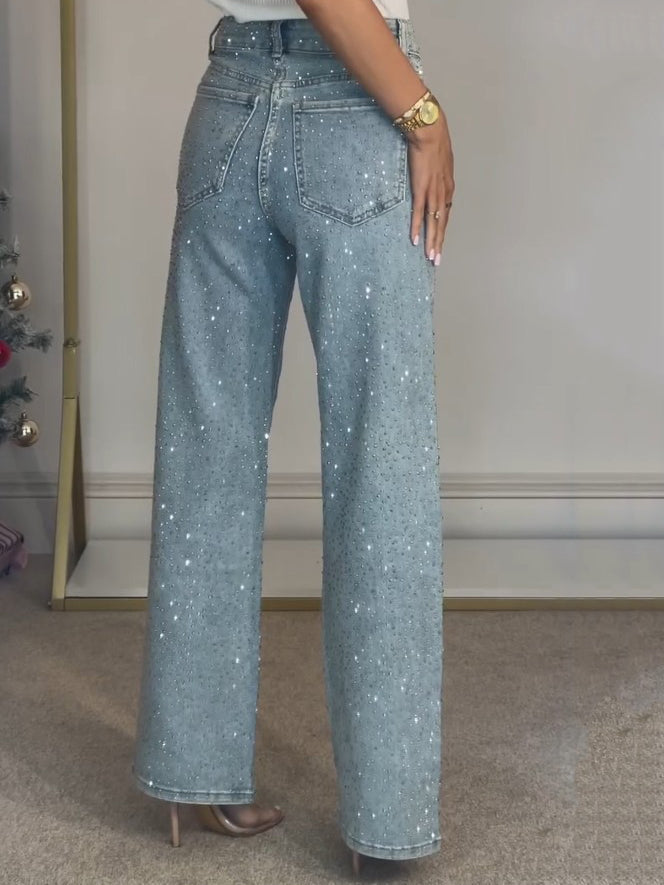Mara | Jeans con Pedrería