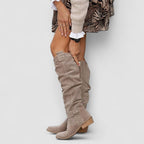 Georgiana | Botas western souples montant jusqu'aux genoux