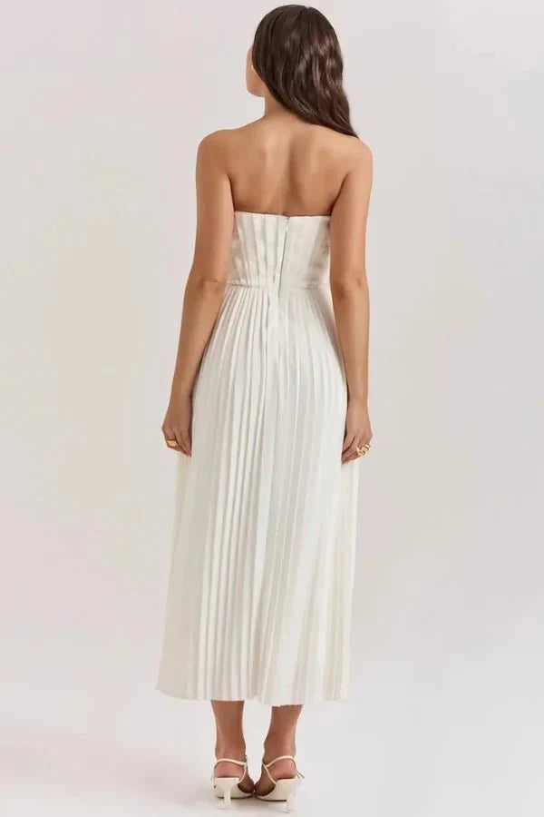 Vestido Midi · Palabra de Honor