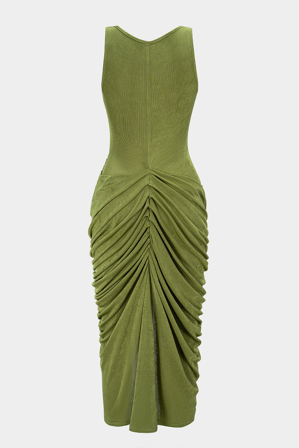 Vestido Midi · Fruncido