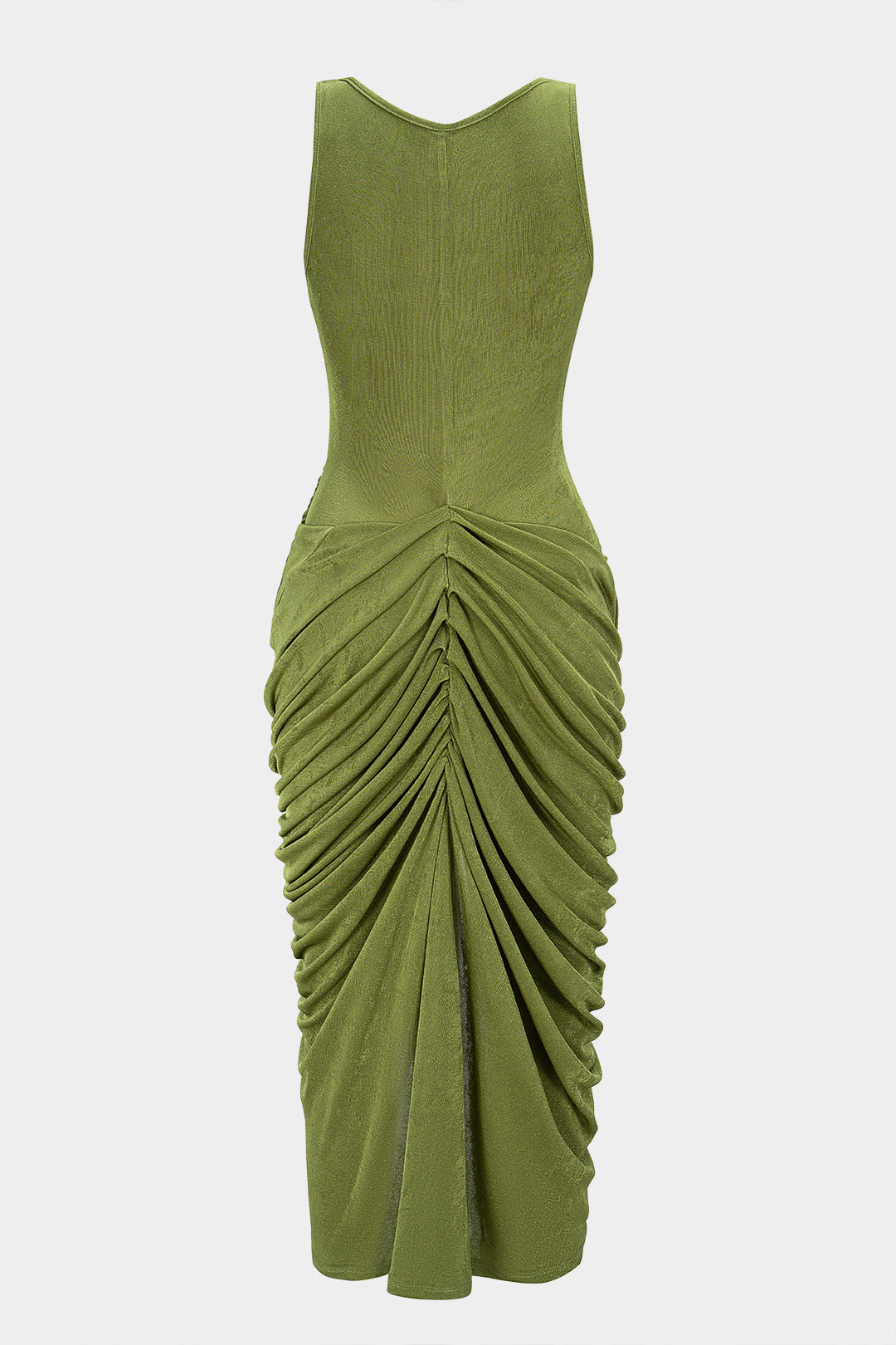 Vestido Midi · Fruncido