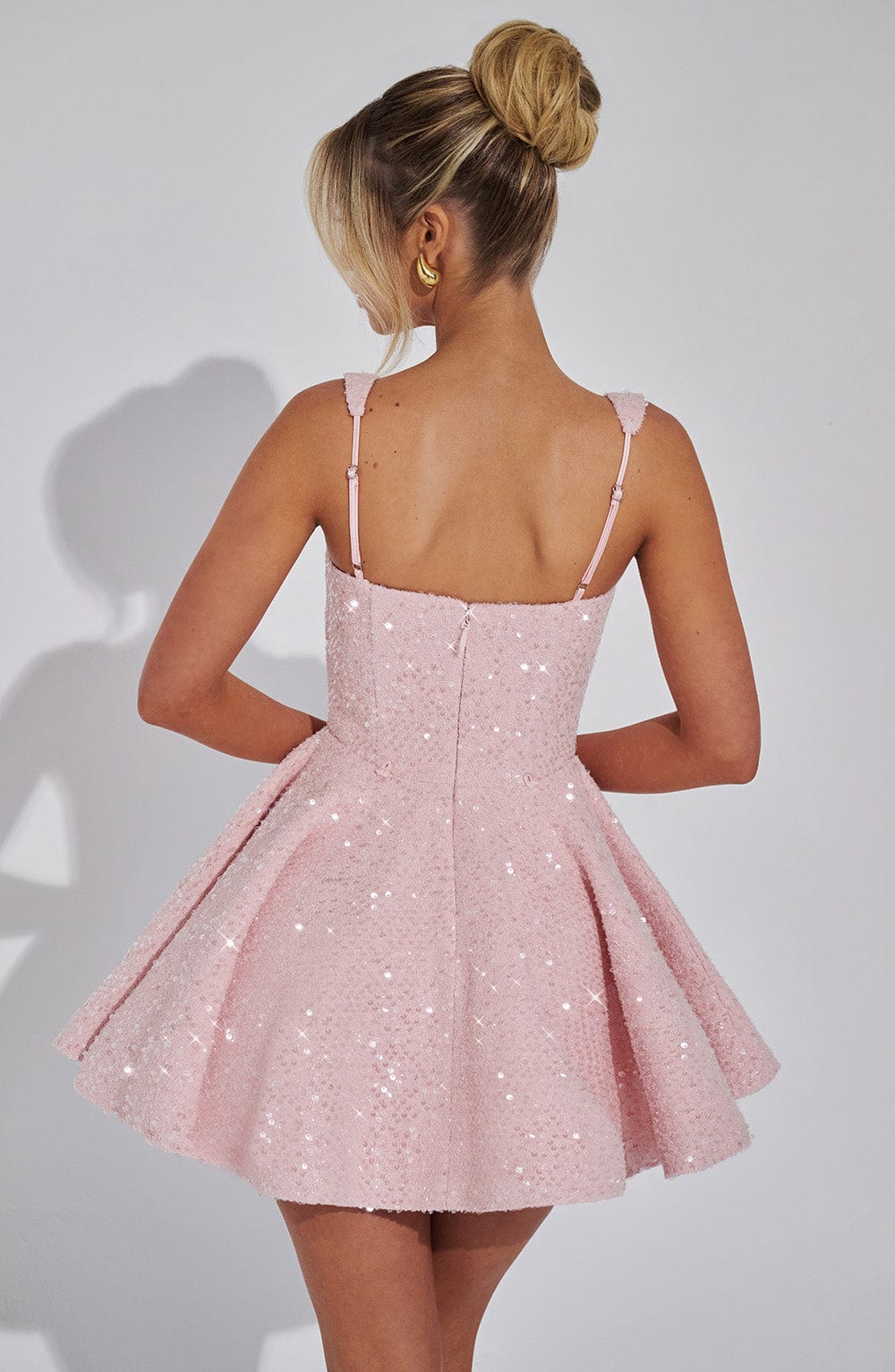 Vestido · Rojo Lentejuelas