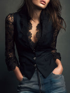 Claudia | Blazer de Encaje