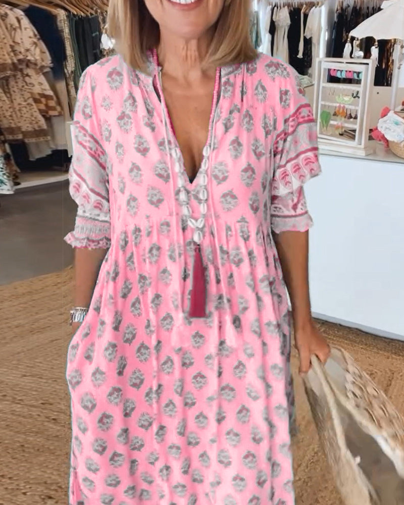 Vestido Largo · Boho