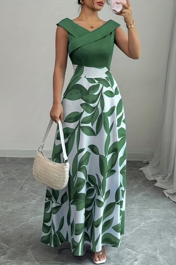 Vestido Largo · Floral
