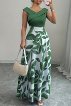 Vestido Largo · Floral