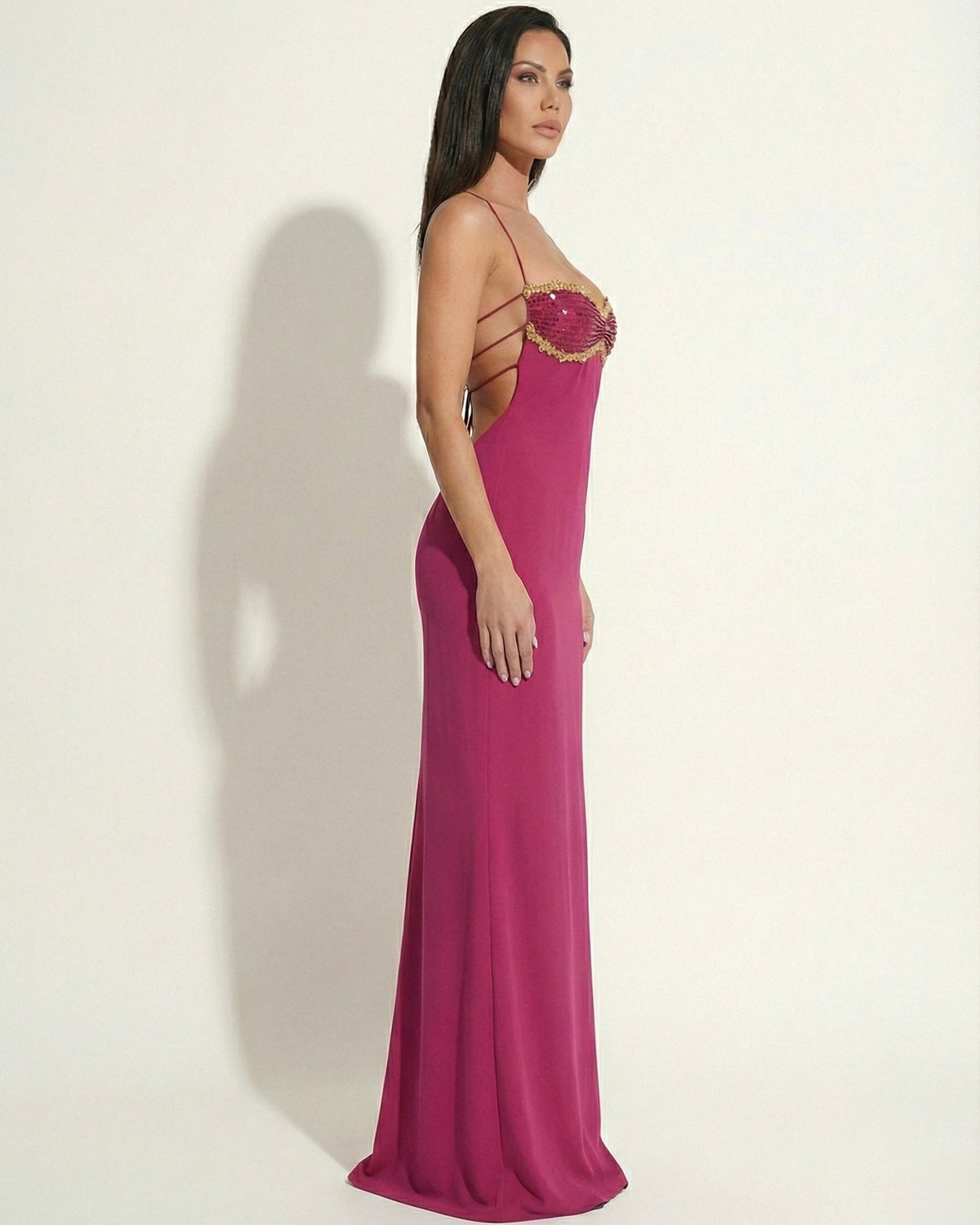 Amaia | Vestido Sirena Rosa