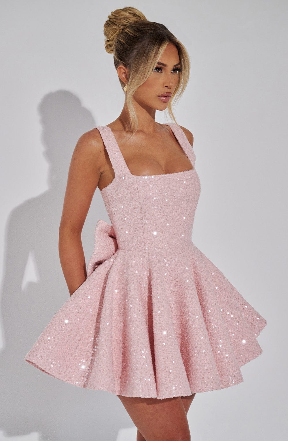 Vestido · Rojo Lentejuelas