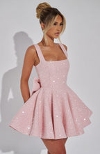 Vestido · Rojo Lentejuelas