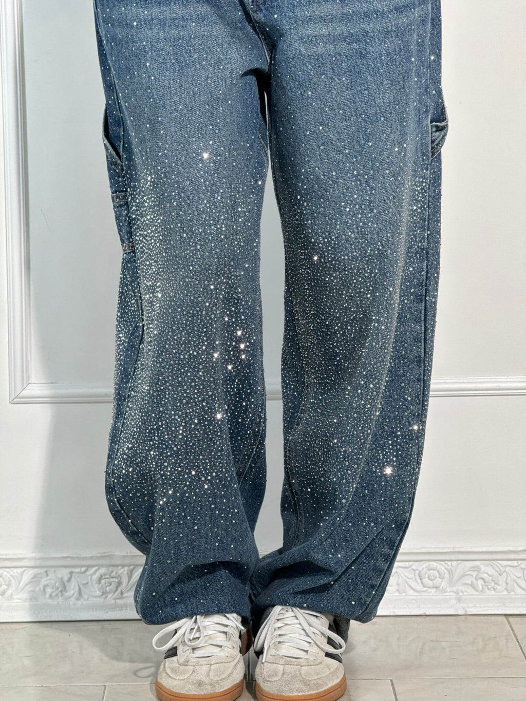 Inés | Jeans Balloon con Brillo