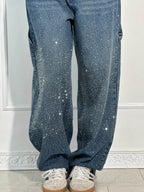 Inés | Jeans Balloon con Brillo