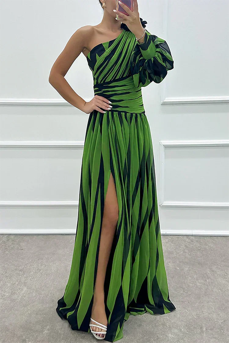 Sheila | Vestido Largo a Rayas