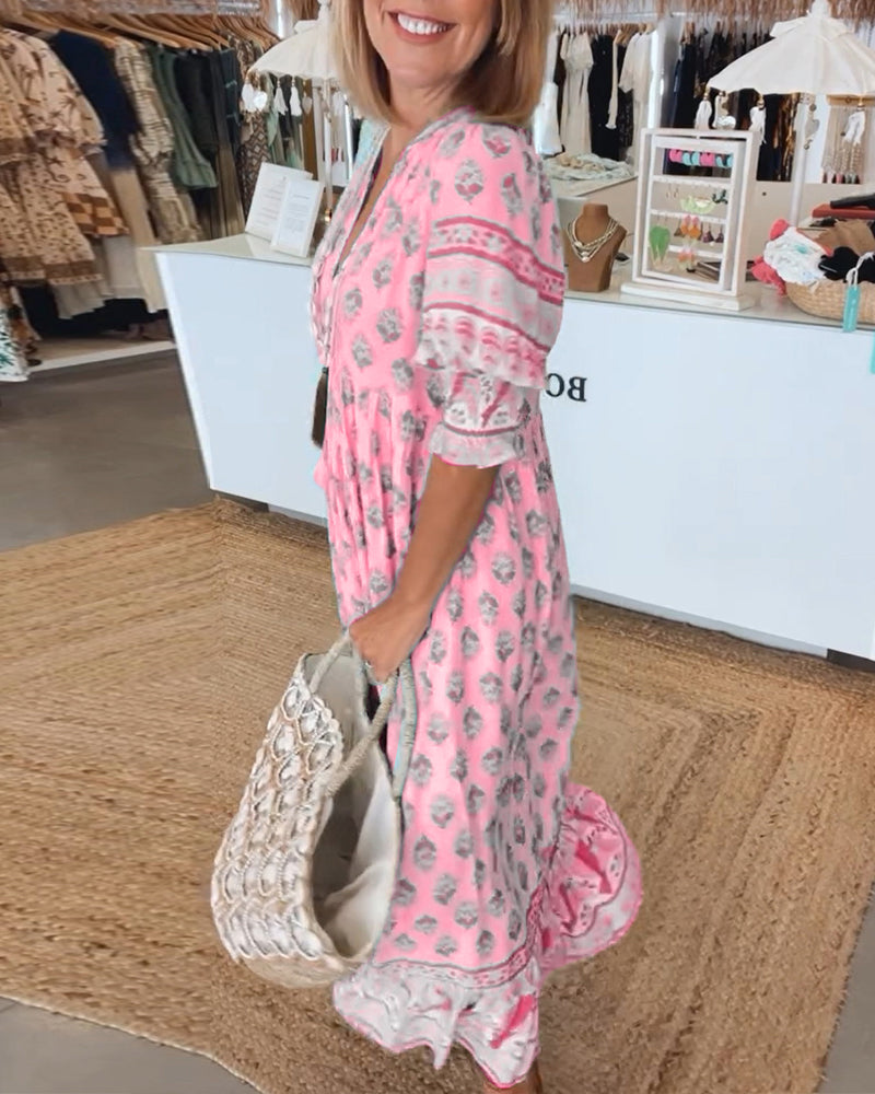 Vestido Largo · Boho