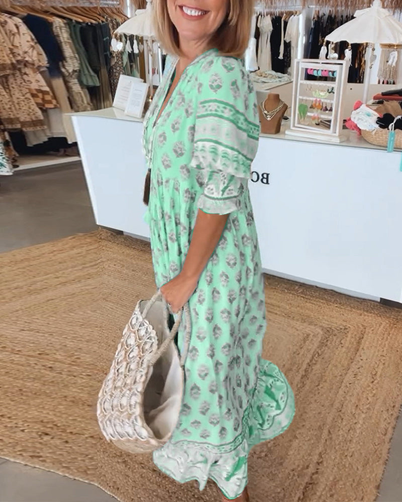 Vestido Largo · Boho