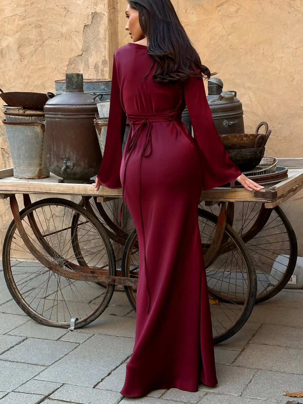 Vestido Largo · Marfil