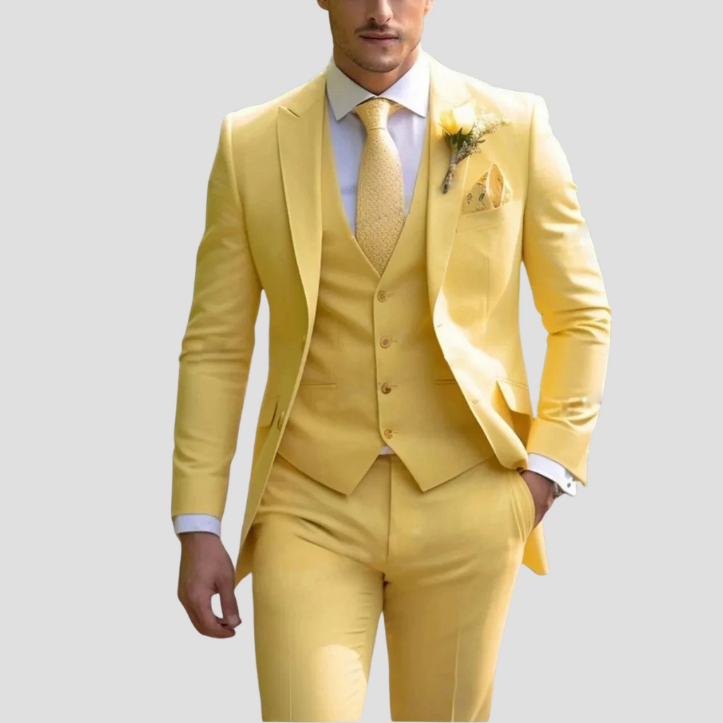 Traje de Tres Piezas · Slim Fit
