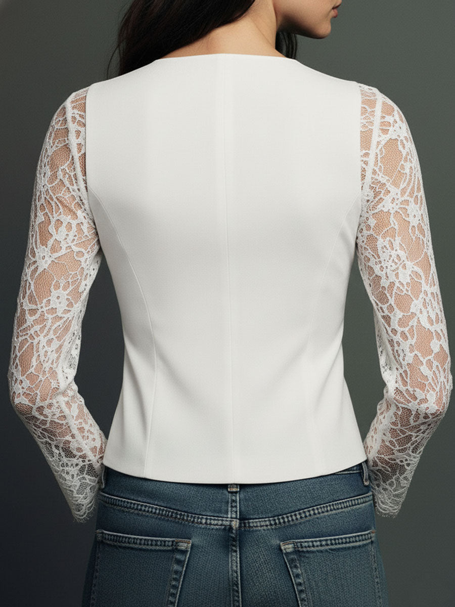 Claudia | Blazer de Encaje