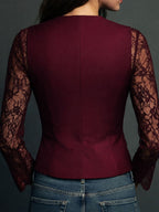 Claudia | Blazer de Encaje