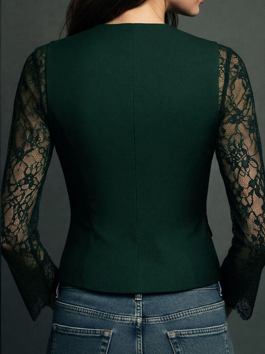 Claudia | Blazer de Encaje