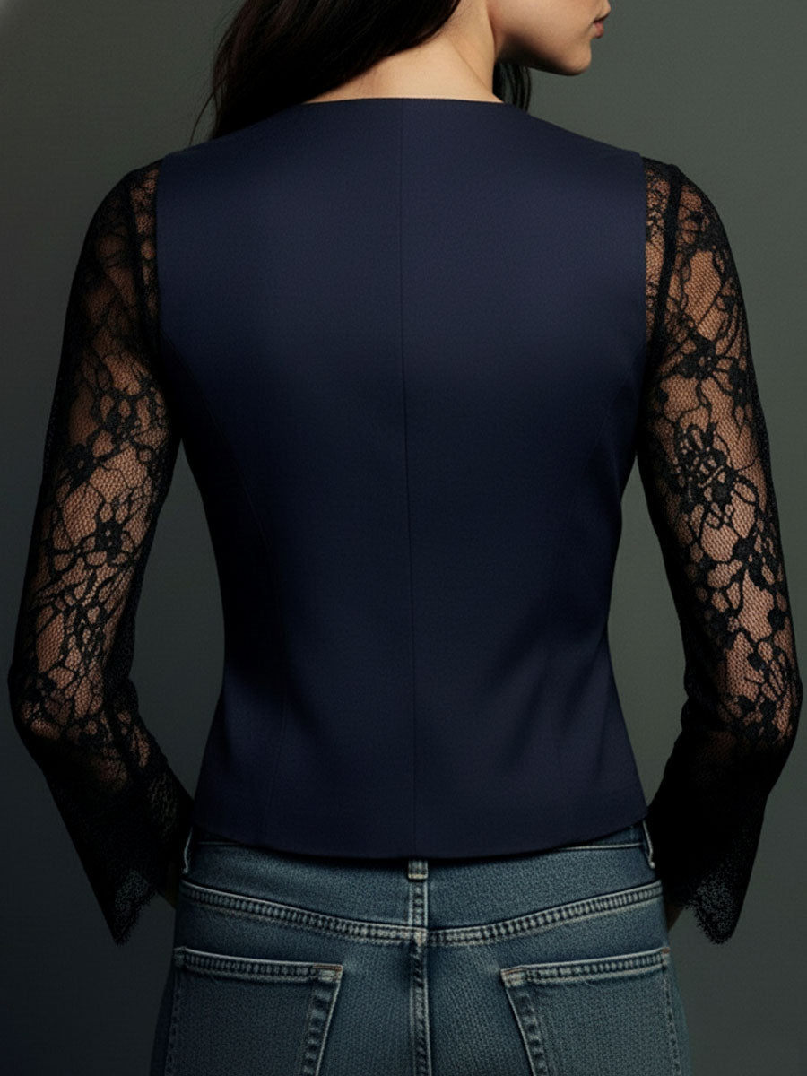 Claudia | Blazer de Encaje